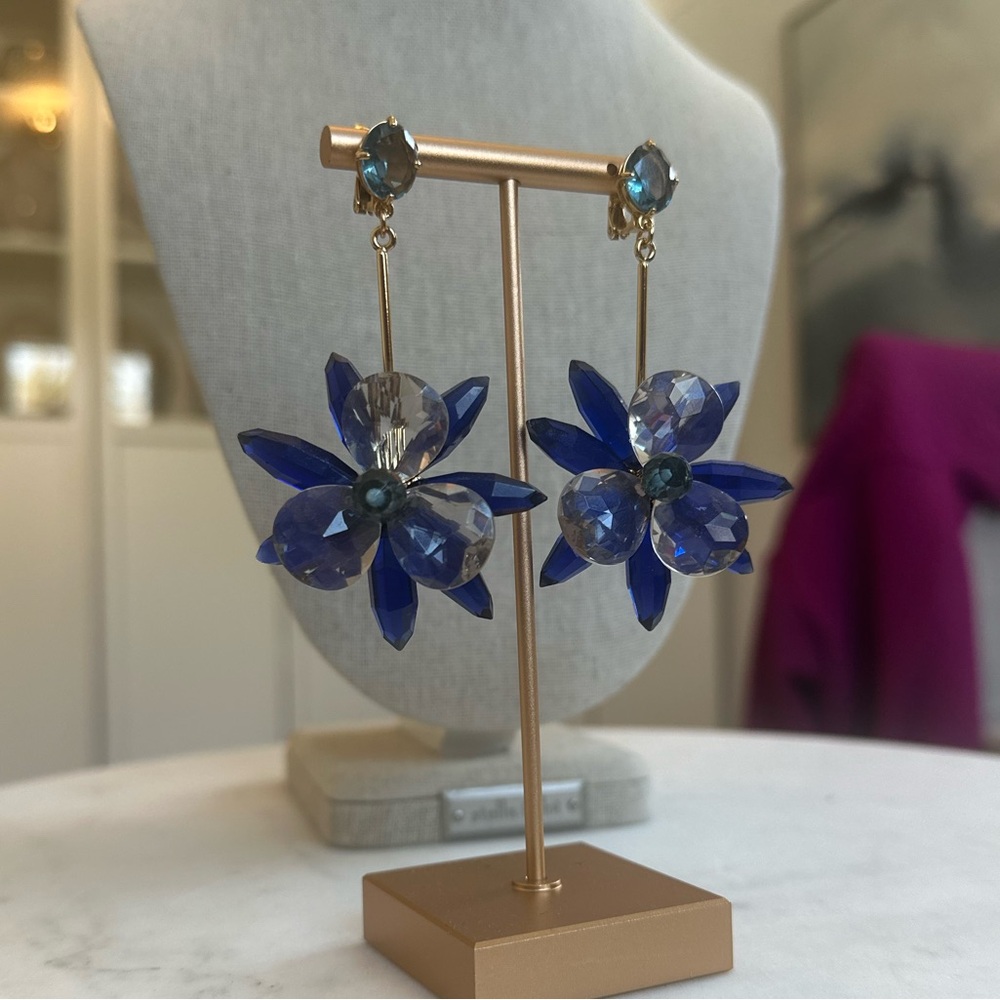 NWOT Kate Spade Jewel Flower Earrings